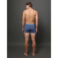Cueca Trunk de Modal Calvin Klein Underwear - Azul Medio/Azul Claro - 2