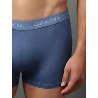 Cueca Trunk de Modal Calvin Klein Underwear - Azul Medio/Azul Claro