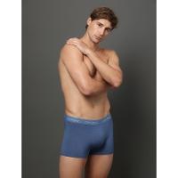 Cueca Trunk de Modal Calvin Klein Underwear - Azul Medio/Azul Claro - 5