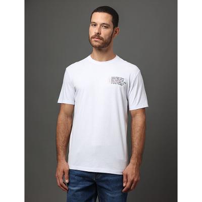 Camiseta Masculina Ny Address Calvin Klein Jeans - Branco