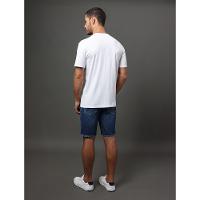 Camiseta Masculina Ny Address Calvin Klein Jeans - Branco - 2