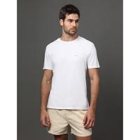 Camiseta Masculina Sunset Overlay Calvin Klein Jeans - Branco - 1