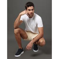 Camiseta Masculina Sunset Overlay Calvin Klein Jeans - Branco - 5