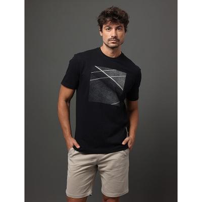 Camiseta Masculina Tennis Court Calvin Klein Jeans - Preto