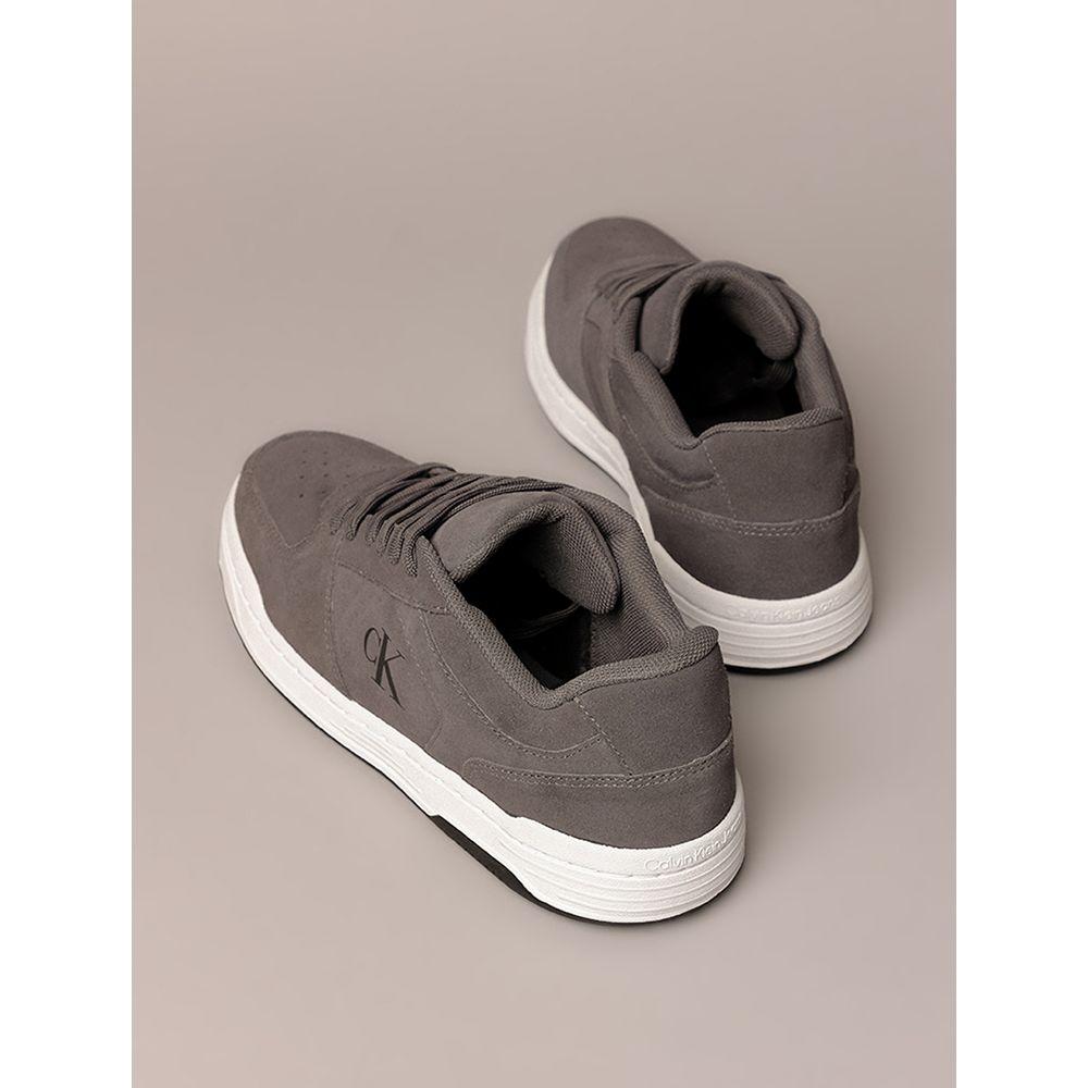 Tênis Masculino Court Camurça Calvin Klein Jeans - Chumbo - 3