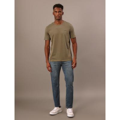 Calça Jeans Masculina Slim Moletom Calvin Klein Jeans - Azul Médio