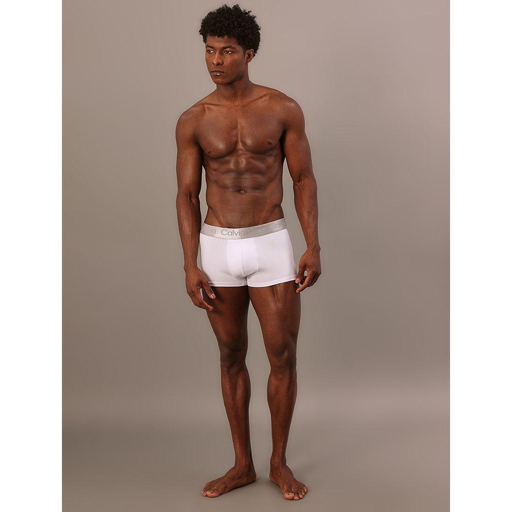 Cueca Low Rise Trunk Pima Cotton Calvin Klein Underwear - Branco - 1