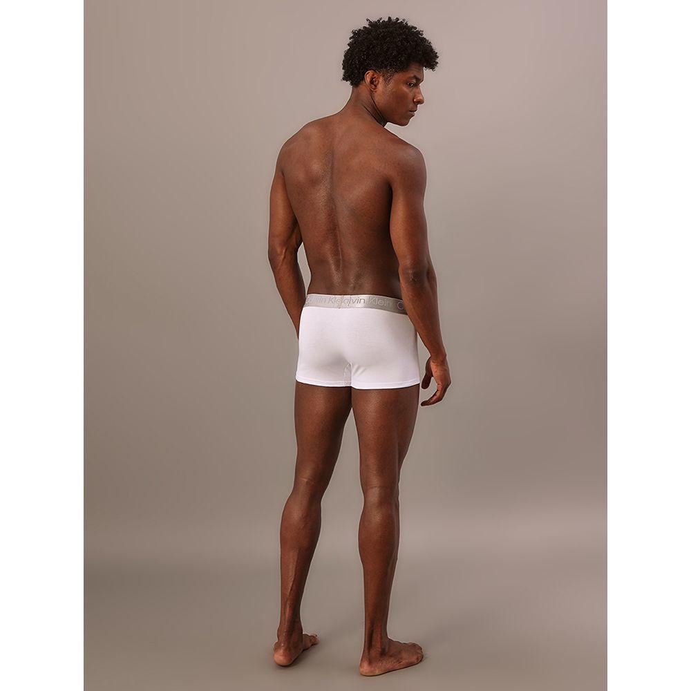 Cueca Low Rise Trunk Pima Cotton Calvin Klein Underwear - Branco - 2