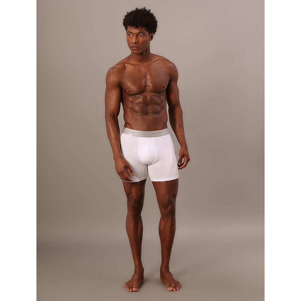 Cueca Boxer Pima Cotton Calvin Klein Underwear - Branco - 1