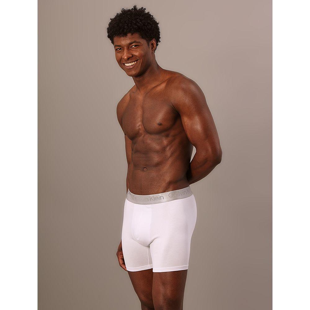 Cueca Boxer Pima Cotton Calvin Klein Underwear - Branco - 2