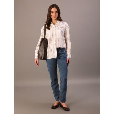 Camisa Feminina Listra Calvin Klein - Off White