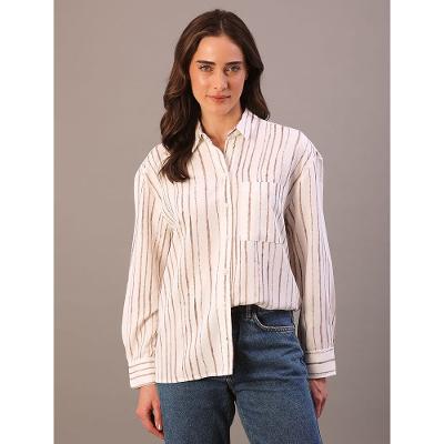 Camisa Feminina Listra Calvin Klein - Off White