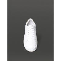 Tênis Masculino Palito Clean Casual Calvin Klein Jeans - Branco/Caqui Claro - 4