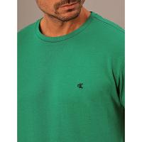 Camiseta Masculina Bordado Calvin Klein Jeans - Verde Médio - 3