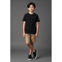 Camiseta Menino Logo Peito Calvin Klein Jeans - Preto - 5