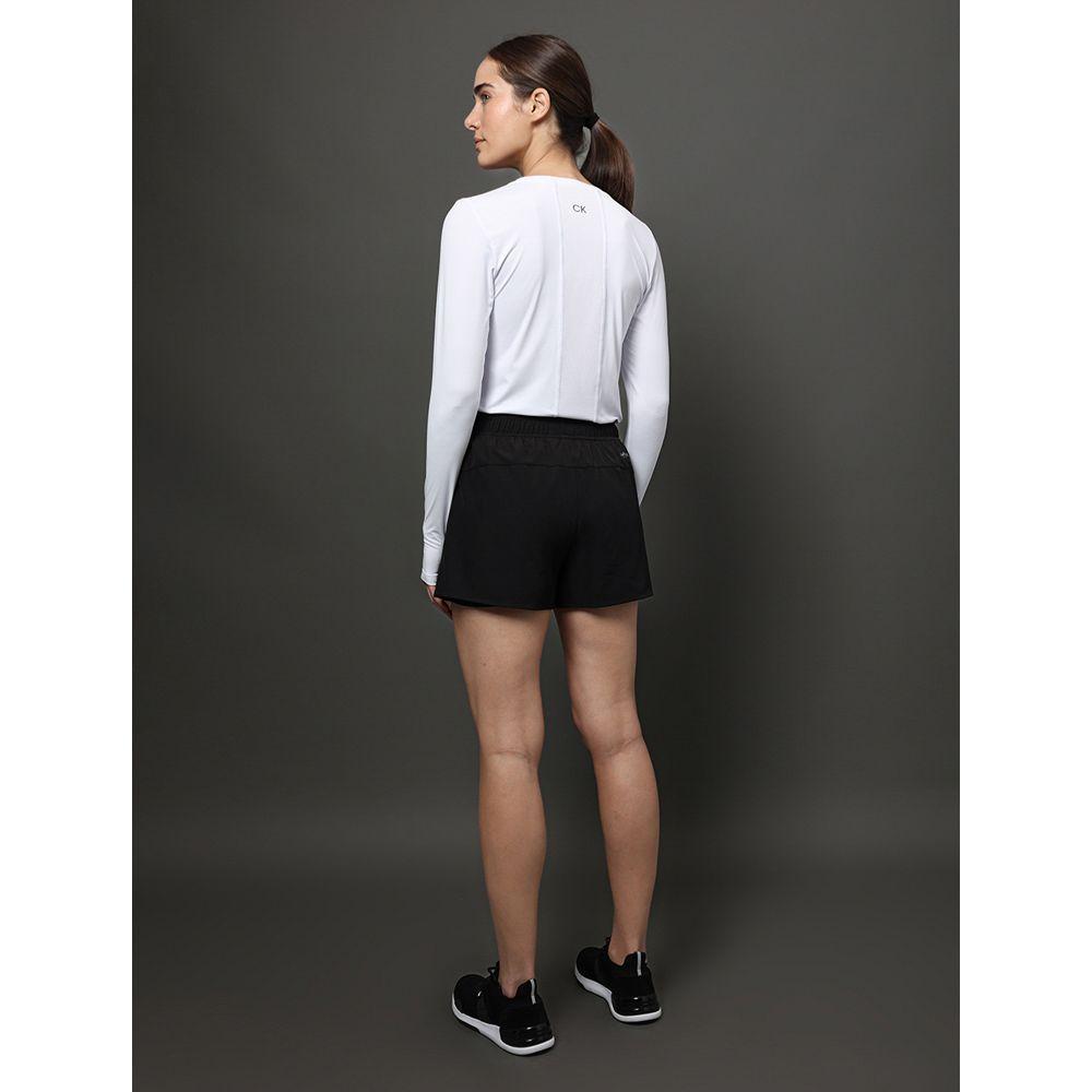 Short Feminino Tecno Com Compressão Calvin Klein Sport - Preto - 2