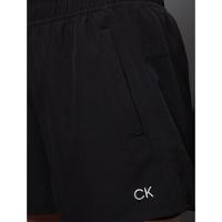 Short Feminino Tecno Com Compressão Calvin Klein Sport - Preto