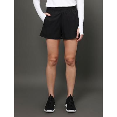 Short Feminino Tecno Com Compressão Calvin Klein Sport - Preto