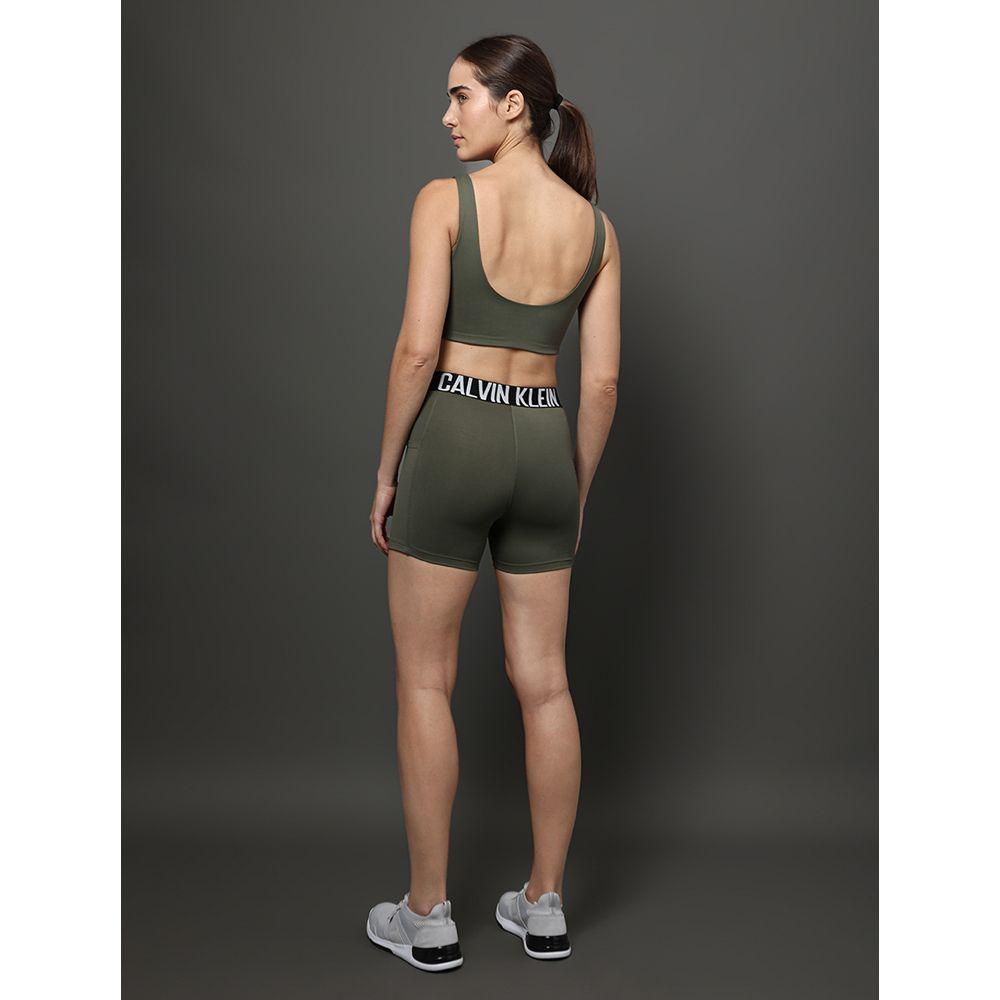 Short Feminino Intense Power Calvin Klein Sport - Militar - 2