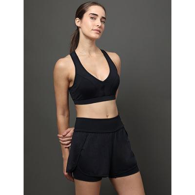 Top Nadador Calvin Klein Sport Feminino - Preto