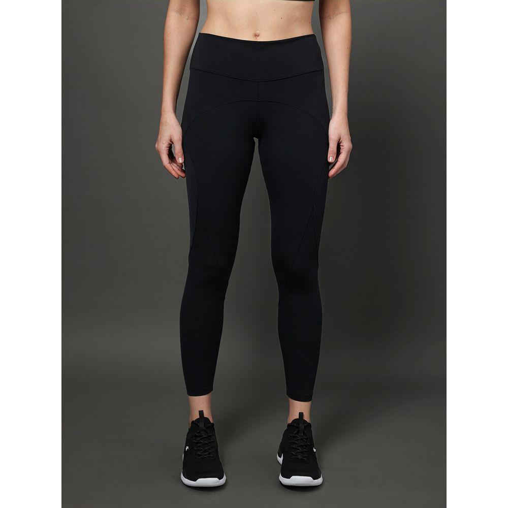 Calça Legging Recorte Sport - Preto - 1