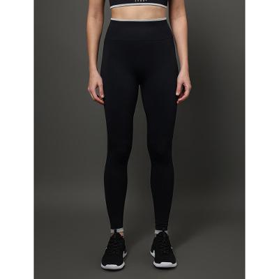Calça Legging Feminina Seamless Ribbed Calvin Klein Sport - Preto