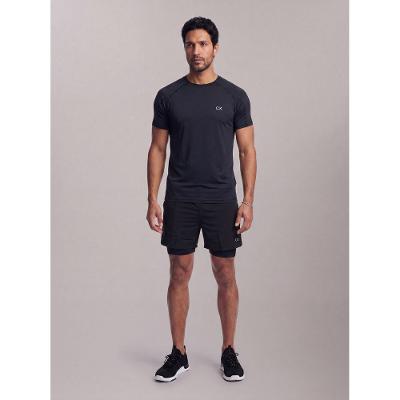 Bermuda Com Short Compressão Ck Sport - Preto