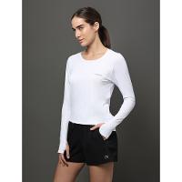 Camiseta Feminina Manga Longa Mesh Calvin Klein Sport - Branco 2 - 5