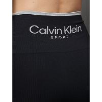 Short Feminino Seamless Ribbet Tonal Calvin Klein Sport - Preto