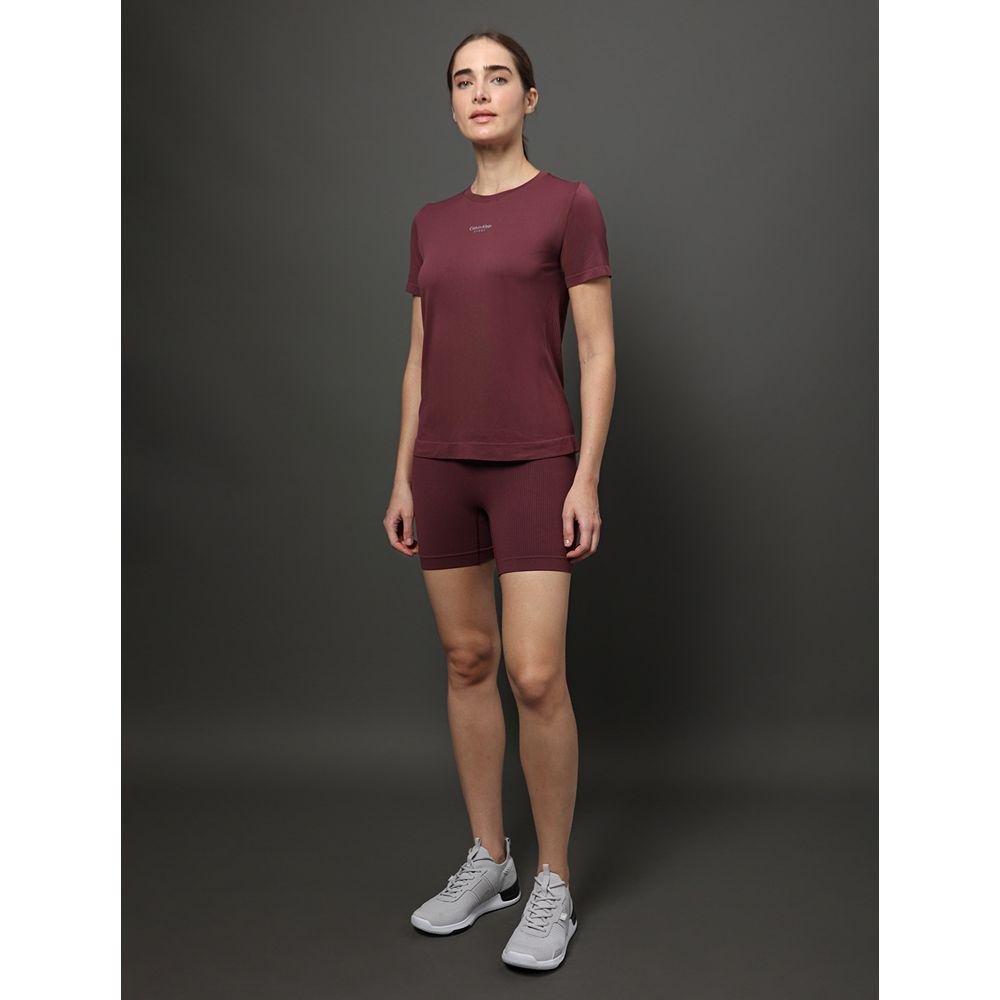 Camiseta Seamless Ribbed Sport - Bordo - 3