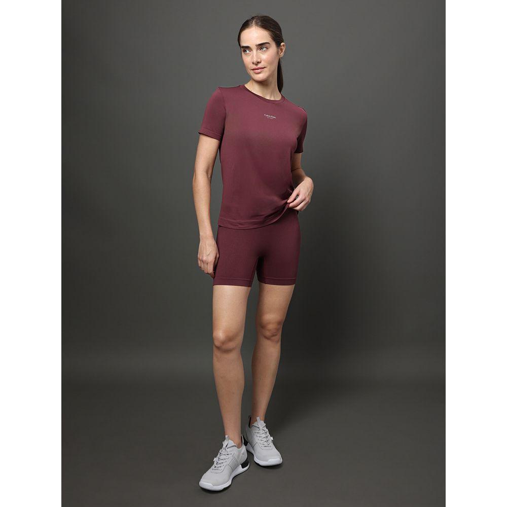 Camiseta Seamless Ribbed Sport - Bordo - 5