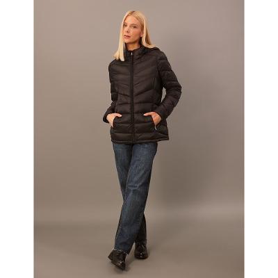 Jaqueta Calvin Klein Jeans Feminino Matelassê Acinturada - Preto