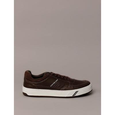 Tênis Masculino Palito Basic Calvin Klein Jeans - Marrom