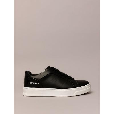 Tênis Couro Calvin Klein - Preto