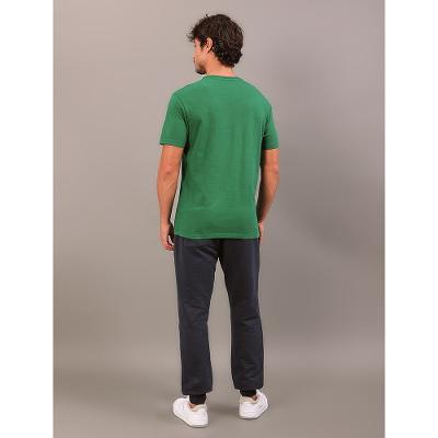 Camiseta Manga Curta Calvin Klein Jeans Masculino Logo College - Verde