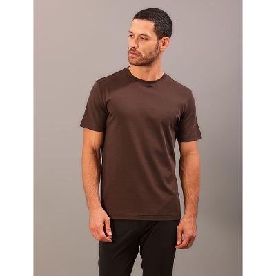 Camiseta Manga Curta Ck Masculina - Marrom