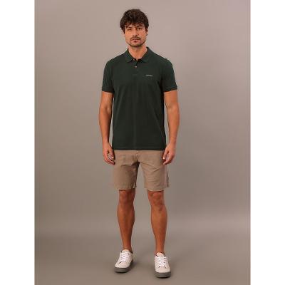 Bermuda Calvin Klein Jeans Chino Com Cadarço - Caqui Medio