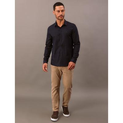 Calça Color Slim Moletom Five Pockets - Caqui Medio