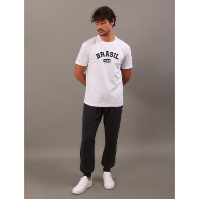 Camiseta Manga Curta Calvin Klein Jeans Masculino Copa - Branco