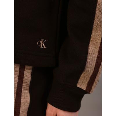 Moletom Calvin Klein Jeans Feminino Retilínea Lateral - Preto