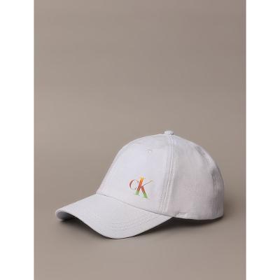 Boné Calvin Klein Jeans 6 Gomos Calvin Klein Pride - Branco
