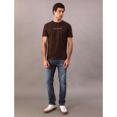 Camiseta Manga Curta Comitted To The Environment - Marrom