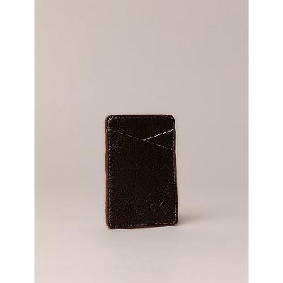 Porta Cartão Calvin Klein Jeans Case Card - Cafe