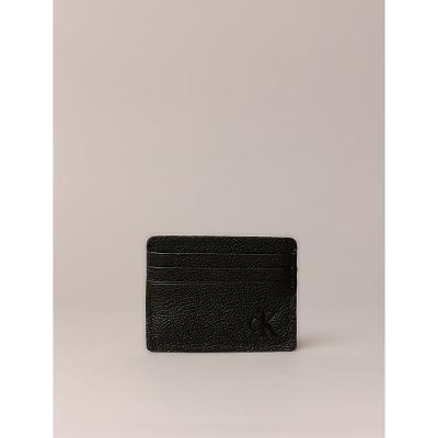 Porta Cartão Calvin Klein Jeans Queima Ck - Preto