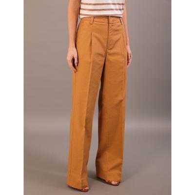 Calça de Alfaiataria Feminina de Linho Misto - Havana