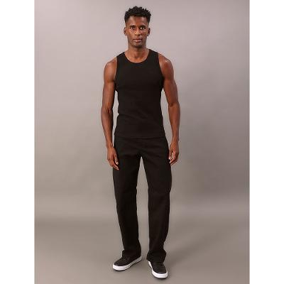 Regata Calvin Klein Jeans Masculino Ribana Logo Monograma - Preto