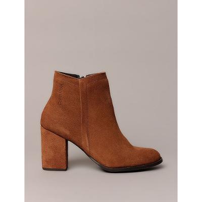 Bota Calvin Klein Feminina Salto - Havana