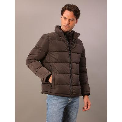 Jaqueta Calvin Klein Jeans Matelassê - Chumbo