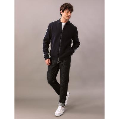 Tricot Masculino Calvin Klein Jeans Zíper - Marinho