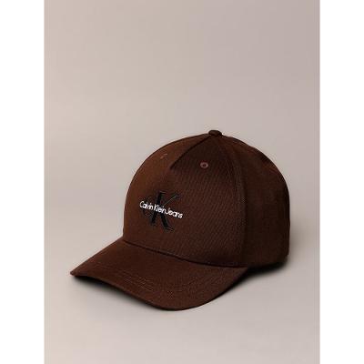 Boné Calvin Klein Jeans 5 Gomos Re Issue - Marrom